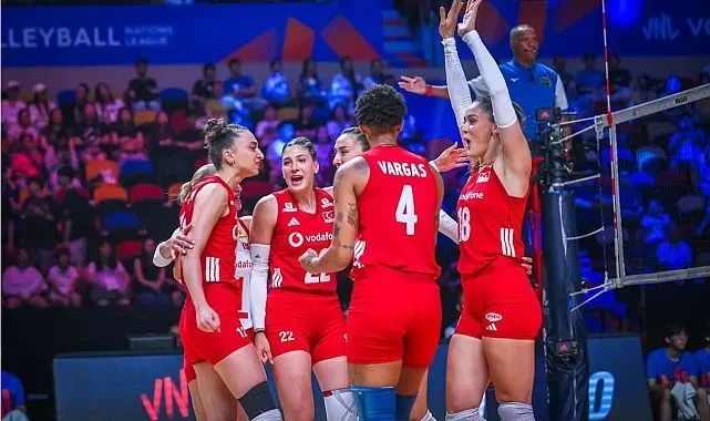A Milli Kadın Voleybol Takımı, Milletler Ligi'nde şampiyon oldu