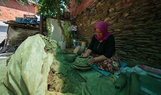 Binlerce yıllık gelenek çömlek üretimi kadın emeğiyle yaşatılıyor