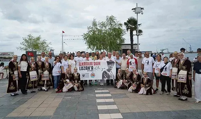 Samsun'da Lozan'ın 103. yılında Ata'ya Saygı Koşusu düzenlendi