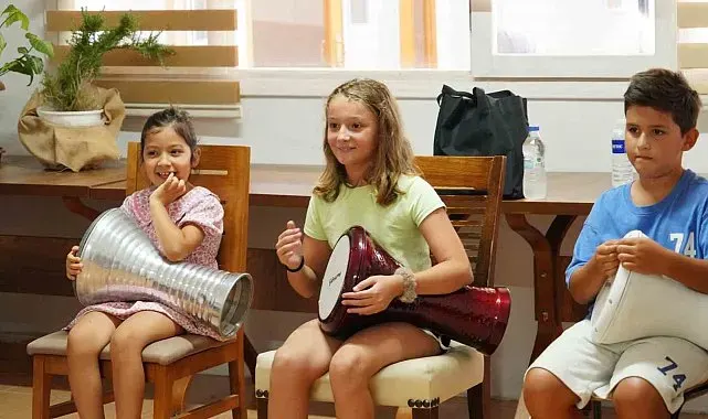 Ayvalık'ta çocuklar ritimle büyüyor