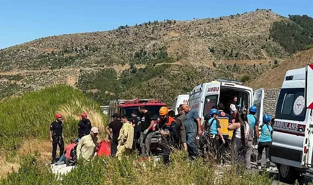Antalya'da otomobil uçuruma yuvarlandı: 5 ölü, 2 yaralı