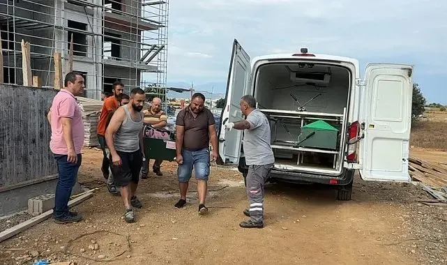Antalya'da inşaatta üzerine beton blok düşen işçi hayatını kaybetti