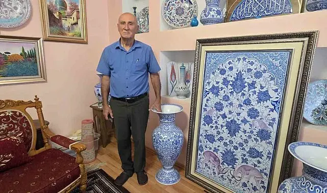 Kütahyalı çini ustası Mehmet Koçer: "Çinicilik yeniden mimariyle buluşmalı"