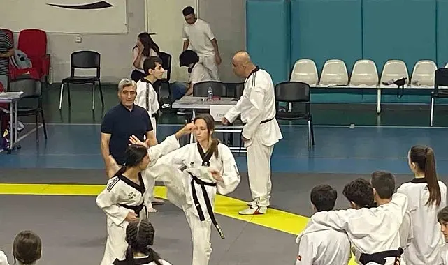 Oltulu taekwondocu Semanur Duran'dan büyük başarı: 18 yaşında ikinci DAN derecesi