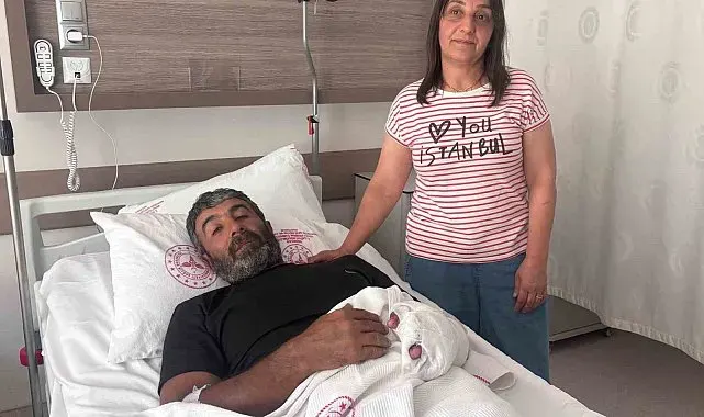 Ayı saldırısından yaralı kurtulan çiftçi yaşadıklarını anlattı: "Kürek olmasaydı sonum ne olurdu bilemedim"