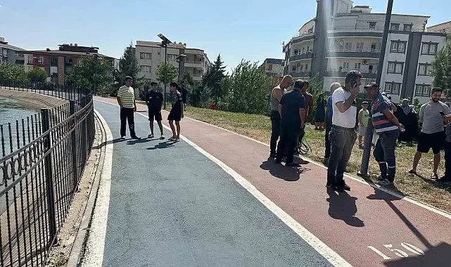 Batman'da selfie çekerken sulama kanalına düştü, vatandaşlar kurtardı