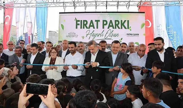 Hayat Projesi Fırat Mahallesi Parkı hizmete açıldı