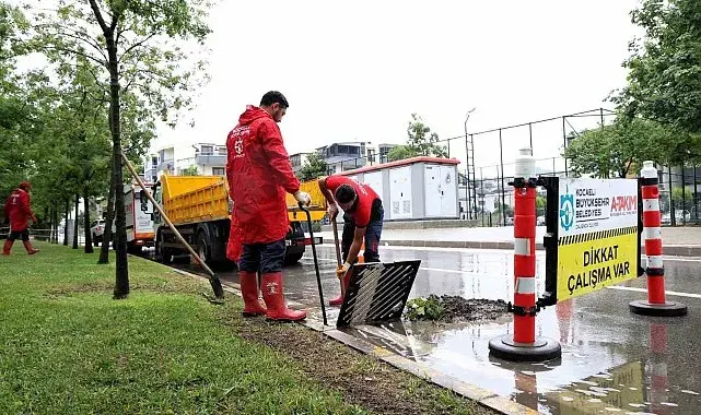 Yağışa karşı bin 200 personel ve 314 araçla tam teyakkuz