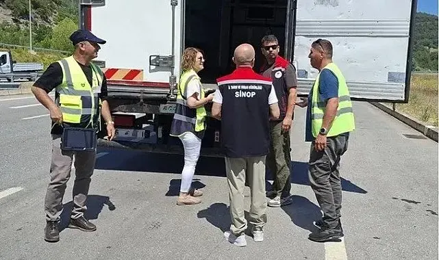 Sinop'ta gıda denetimi