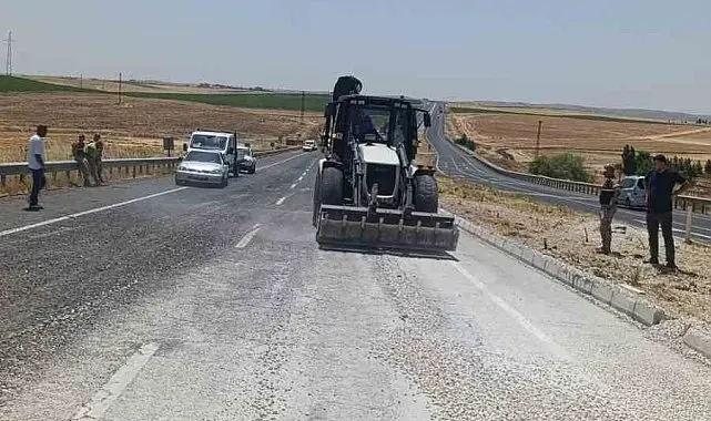 Diyarbakır'da hafriyat kamyonu devrildi: 1 yaralı