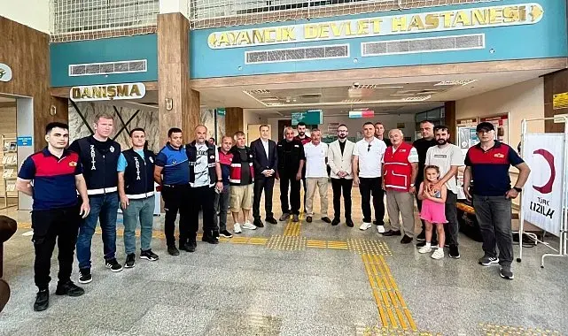 Ayancık'ta kan bağışı seferberliği
