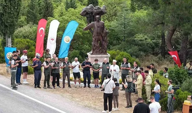 Çanakkale'de 32 yıl önce şehit olan Orman Bölge Müdürü'ne vefa
