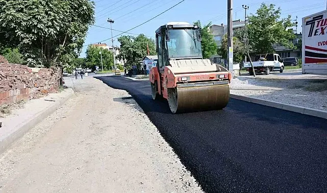 Turgutlu'da asfalt seferberliği sürüyor