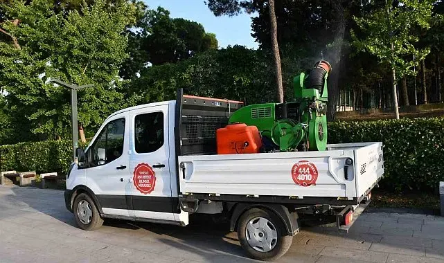 Büyükşehir ilaçlama ekipleri 724 sahada