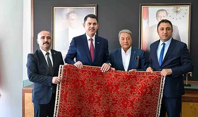 Kuluncak Belediye Başkanı Erhan Cengiz'den Bakan Kurum'a teşekkür