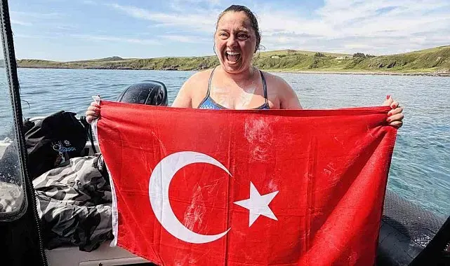 Melisa Uluarslan, Kuzey Kanalı'nı geçen 3. Türk kadın sporcu oldu