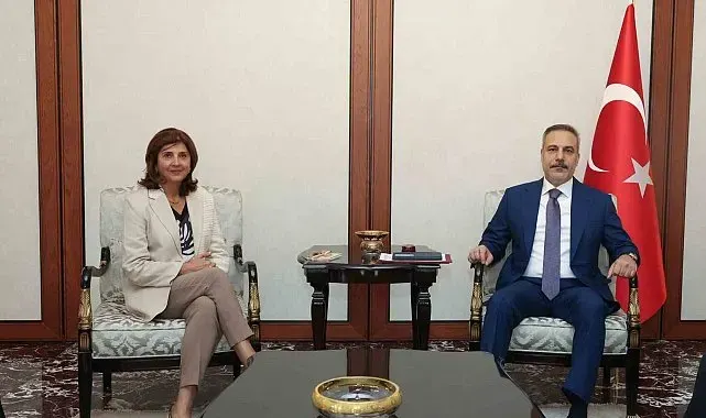 Bakan Fidan, BM Genel Sekreteri'nin Kıbrıs Konusunda Şahsi Temsilcisi Cuellar'ı kabul etti