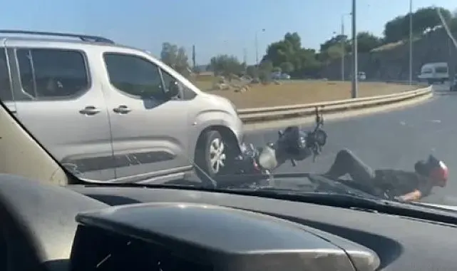 İzmir'de motosikletliye kasten çarpıp kaçan sürücüye ağır ceza