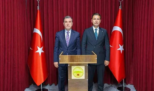 Vali Eldivan'dan Kaymakam Yıldırım'a hayırlı olsun ziyareti