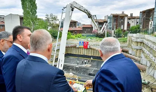 Fatih'te Neslişah Sultan İlkokulu'nun temeli atıldı