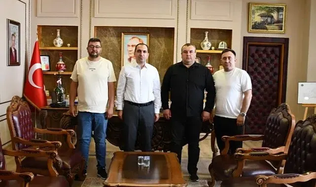 Kaymakam Özdemir'den amatör spora sağlık ve güvenlik desteği