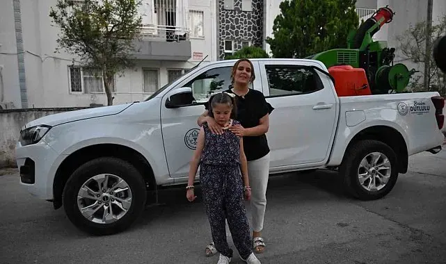 İlaçlama aracına uzanan hayal gerçek oldu