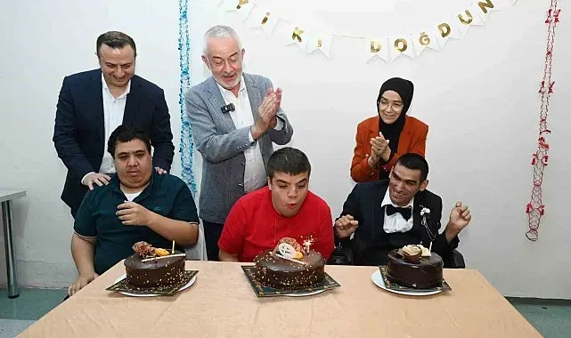 Başkan Başdeğirmen, engelli öğrencilerin doğum günü sevincine ortak oldu