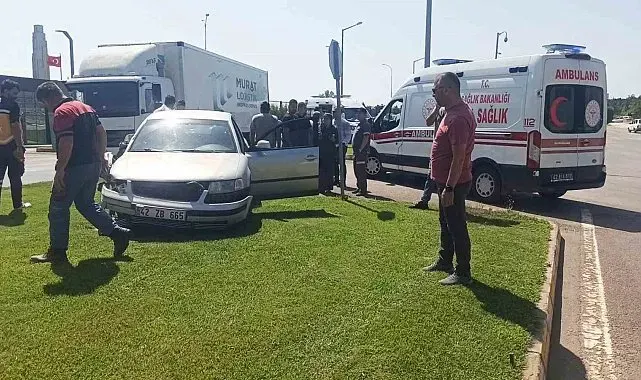 Konya'da otomobil ile kamyon çarpıştı: 3 yaralı
