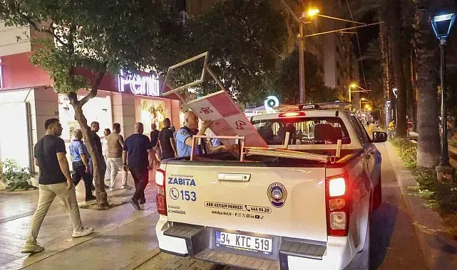 Büyükşehir zabıtasından kaldırım işgallerine sıkı denetim