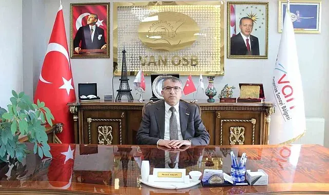 Van OSB Başkanı Memet Aslan: "Gazetecilik onurlu ve şerefli bir meslektir"
