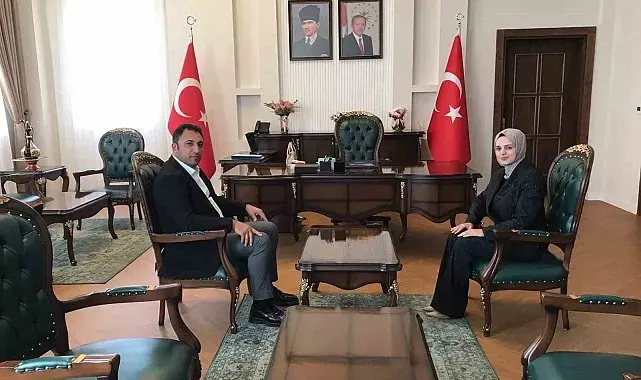 Cengiz'den Kaymakam Bayguş'a hayırlı olsun ziyareti