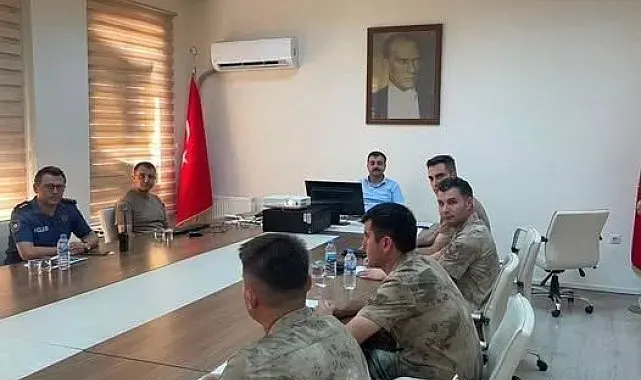 Dicle'de asayiş toplantısı