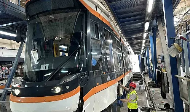 Bakım çalışmaları sebebiyle Eskişehir'deki tramvay seferlerinde düzenleme yapıldı