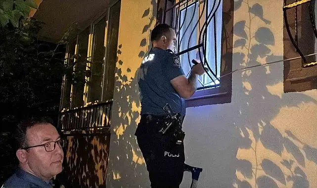 Haber alınamayan komşu ekipleri alarma geçirdi