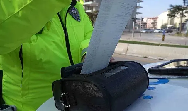 Dronlu denetimde 11 motosiklet sürücüsüne 60 bin lira ceza