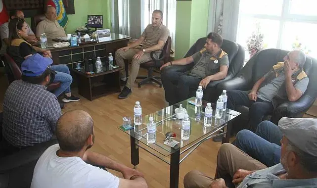 Beyşehir'de rekolte yüksek olunca TMO harekete geçti