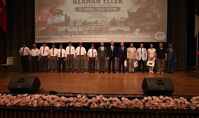 'Barışa Uzanan Eller: İzi Barış, Yolu Vatan' Belgeseli Isparta'da gösterildi