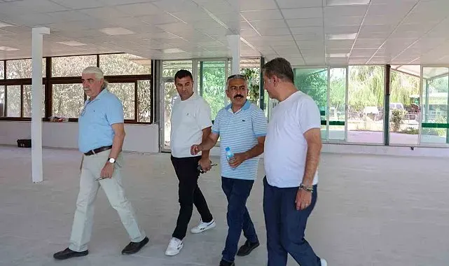 Efeler Belediyesi sosyal tesislerinde çalışmalar sürüyor
