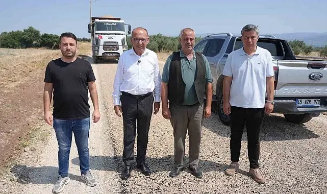 Turgutlu'da asfalt mesaisi hız kesmiyor