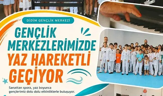 Didim Gençlik Merkezi'nden çocuklara etkinlik