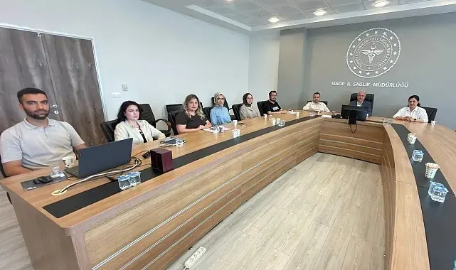 Sinop'ta sağlıklı hayat merkezi hizmetleri değerlendirildi