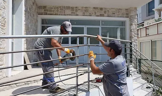 Saadet Canbaz Anaokulu'nda son dokunuşlar
