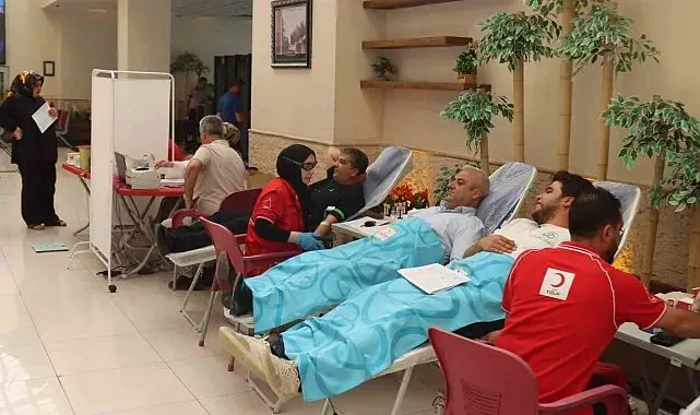 Elazığ Belediyesi kan bağışı etkinliğine destek verdi