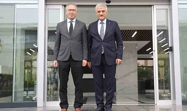 Vali Makas'tan Başsavcı Ünalan'a hayırlı olsun ziyaretinde bulundu