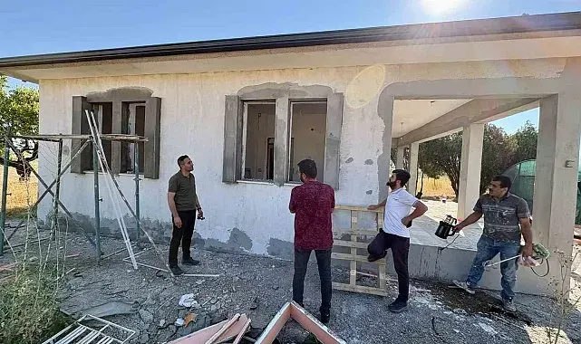 Başkan Ulutaş devam eden yatırımları inceledi