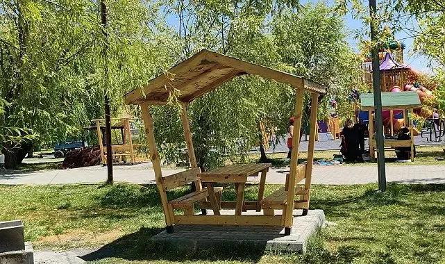 Ekşisu Mesire Alanı'na yeni oturma alanları