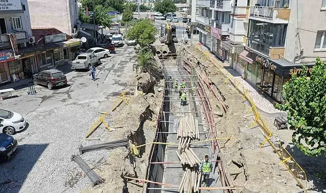Aydın Büyükşehir'den Söke'de altyapı yatırımı