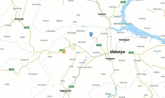 Malatya'da 4.1 büyüklüğünde deprem