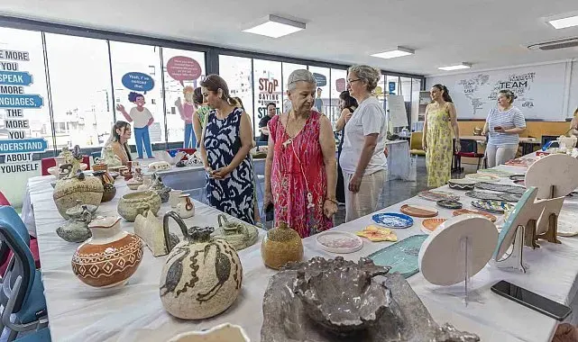 Mersin'de ücretsiz seramik kursuyla kadınlara meslek desteği