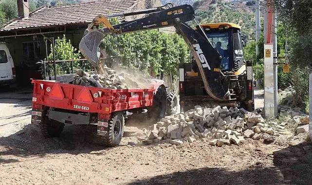Nazilli Belediyesi kırsal mahallelere yatırım seferberliği başlattı